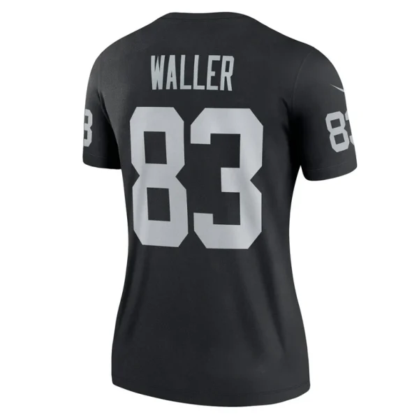 Darren waller las vegas raiders nike womens team legend player performance top Black L