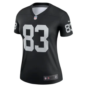 Darren waller las vegas raiders nike womens team legend player performance top Black M