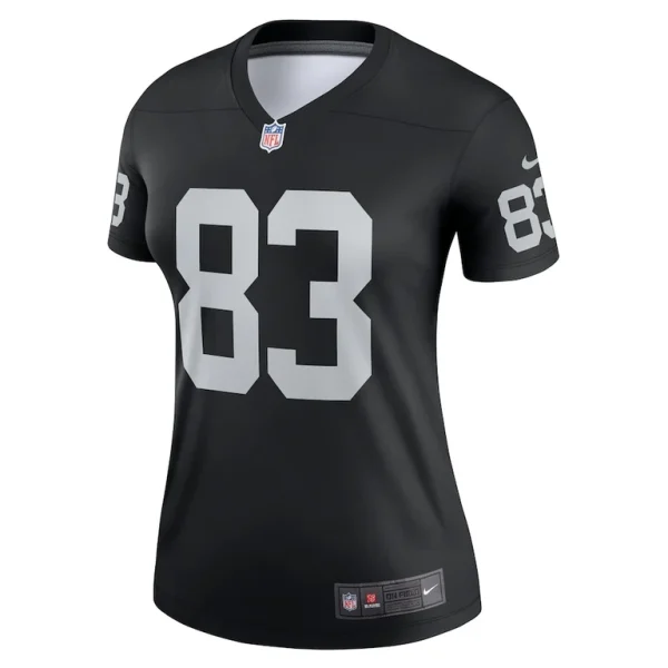 Darren waller las vegas raiders nike womens team legend player performance top Black M