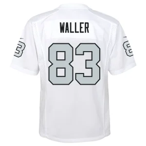 Darren waller las vegas raiders nike youth alternate game jersey White Yth L