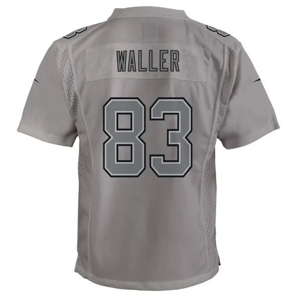 Darren waller las vegas raiders nike youth atmosphere game jersey Gray Yth L