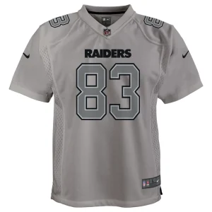 Darren waller las vegas raiders nike youth atmosphere game jersey Gray Yth M