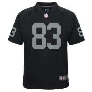 Darren waller las vegas raiders nike youth game jersey Black Yth M
