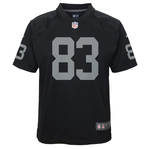 Darren waller las vegas raiders nike youth game jersey Black Yth M