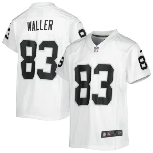 Darren waller las vegas raiders nike youth game jersey White