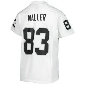 Darren waller las vegas raiders nike youth game jersey White Yth L