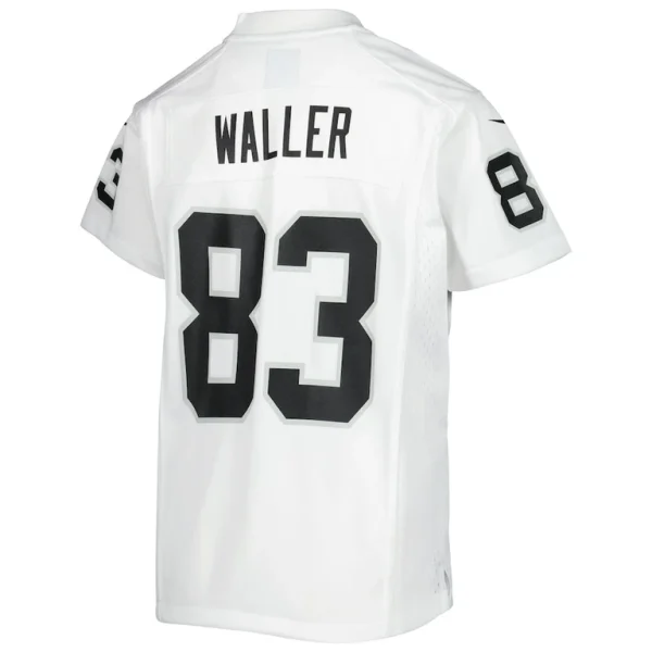 Darren waller las vegas raiders nike youth game jersey White Yth L