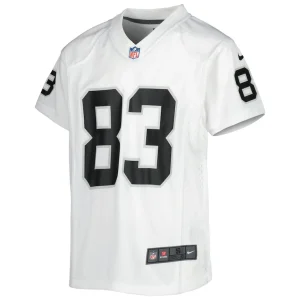 Darren waller las vegas raiders nike youth game jersey White Yth M