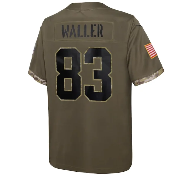 Darren waller las vegas raiders nike youth salute to service player limited jersey Olive Yth L