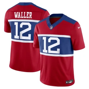 Darren waller new york giants nike alternate vapor f.u.s.e. retired player limited jersey Century red