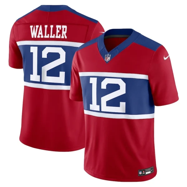 Darren waller new york giants nike alternate vapor f.u.s.e. retired player limited jersey Century red