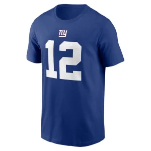 Darren waller new york giants nike player name number t shirt Royal M