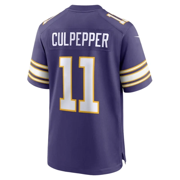 Daunte culpepper minnesota vikings nike classic retired player game jersey Purple L