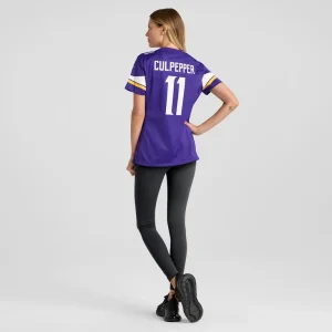 Daunte culpepper minnesota vikings nike womens game retired player jersey Purple 2XL
