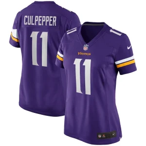 Daunte culpepper minnesota vikings nike womens game retired player jersey Purple