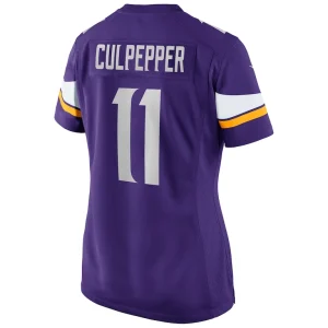 Daunte culpepper minnesota vikings nike womens game retired player jersey Purple L