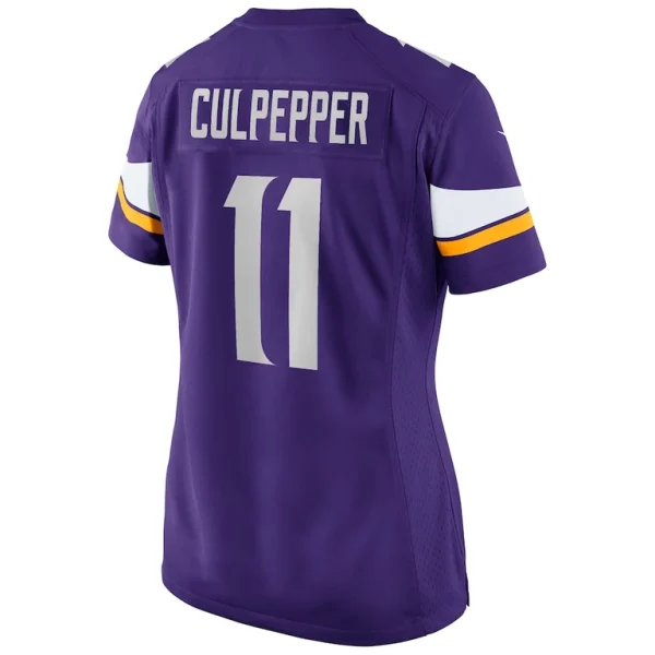 Daunte culpepper minnesota vikings nike womens game retired player jersey Purple L