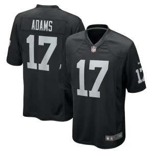 Davante adams las vegas raiders nike game jersey Black