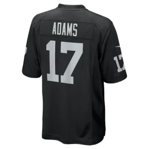 Davante adams las vegas raiders nike game jersey Black L