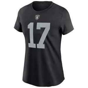 Davante adams las vegas raiders nike womens player name number t shirt Black M