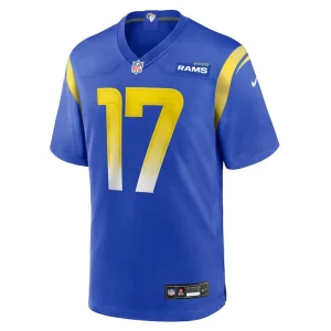 Davante adams los angeles rams nike game player jersey Royal M