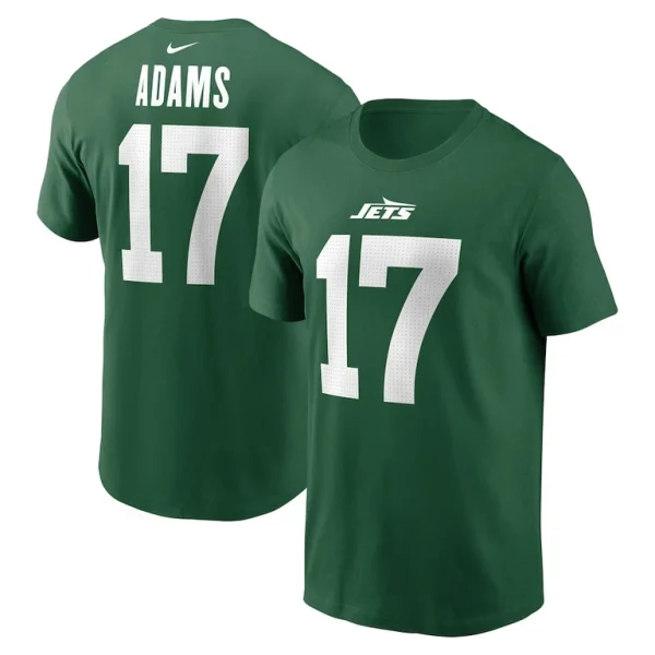 Davante adams new york jets nike name number t shirt Green