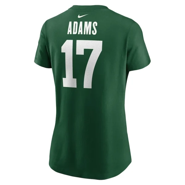 Davante adams new york jets nike womens player name number t shirt Green L