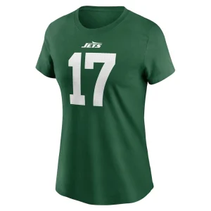 Davante adams new york jets nike womens player name number t shirt Green M