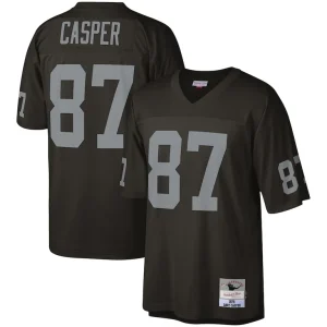 Dave casper las vegas raiders mitchell ness legacy replica jersey Black