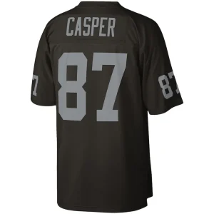 Dave casper las vegas raiders mitchell ness legacy replica jersey Black L