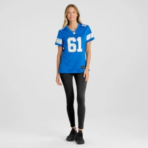 David bada detroit lions nike womens team game jersey Blue XL