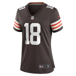 David bell cleveland browns nike womens game jersey Brown M