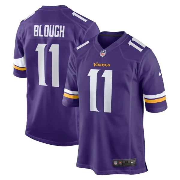 David blough minnesota vikings nike home game player jersey Purple