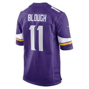David blough minnesota vikings nike home game player jersey Purple L