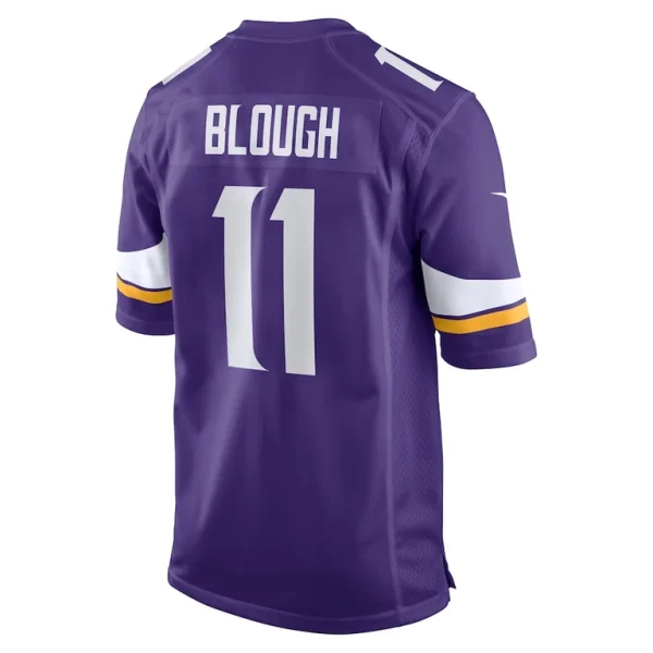 David blough minnesota vikings nike home game player jersey Purple L