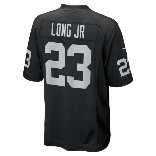 David long jr. las vegas raiders nike team game jersey Black L
