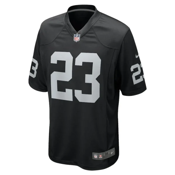 David long jr. las vegas raiders nike team game jersey Black M