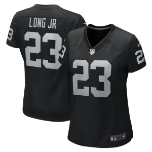 David long jr. las vegas raiders nike womens team game jersey Black