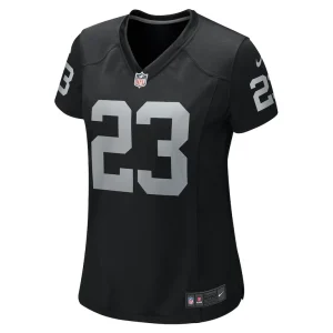 David long jr. las vegas raiders nike womens team game jersey Black M