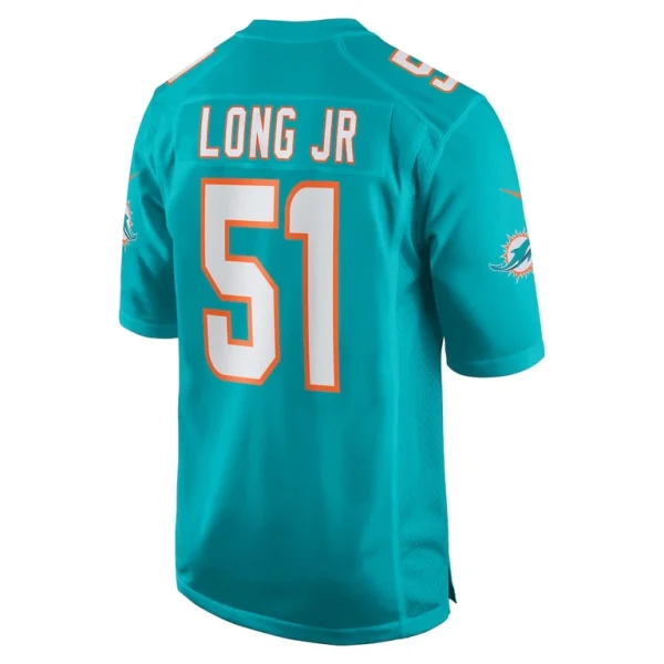 David long jr. miami dolphins nike game jersey Aqua L