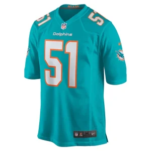 David long jr. miami dolphins nike game jersey Aqua M