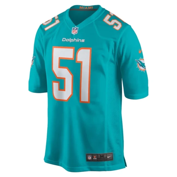 David long jr. miami dolphins nike game jersey Aqua M