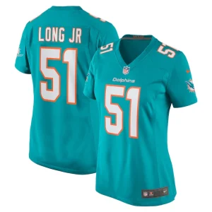 David long jr. miami dolphins nike womens game jersey Aqua