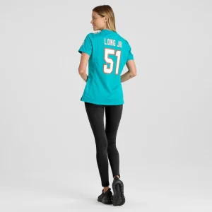David long jr. miami dolphins nike womens game jersey Aqua 2XL