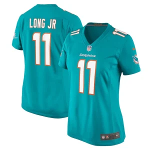 David long jr. miami dolphins nike womens game jersey Aqua