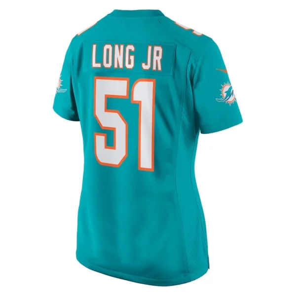 David long jr. miami dolphins nike womens game jersey Aqua L