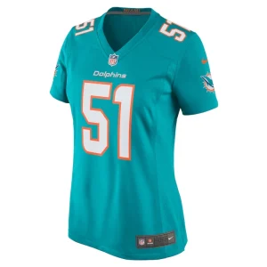 David long jr. miami dolphins nike womens game jersey Aqua M