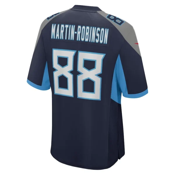 David martin robinson tennessee titans nike game jersey Navy L