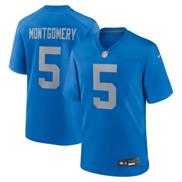 David montgomery detroit lions nike alternate game jersey Blue