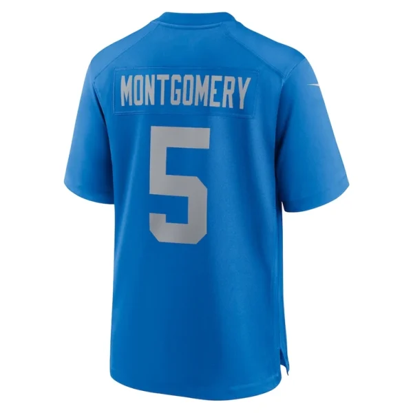 David montgomery detroit lions nike alternate game jersey Blue L